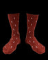 TreeSocks Cosy Allover Bordeaux